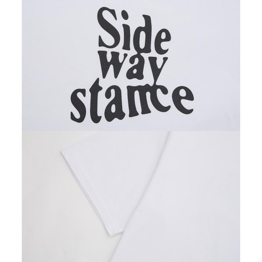 半袖Tシャツ メンズ SIDEWAY STANCE サイドウェイスタンス オリジナルプリント ウェーブカレッジロゴ 半袖Tシャツ カットソー カジュアル アメカジ ストリート | improves | 22