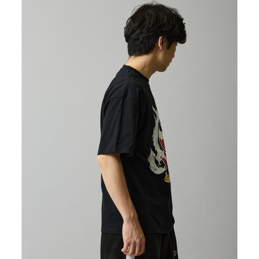 半袖Tシャツ メンズ SIDEWAY STANCE サイドウェイスタンス オリジナルプリント クレヨンウルフ 半袖Tシャツ カットソー カジュアル アメカジ ストリート | improves | 15