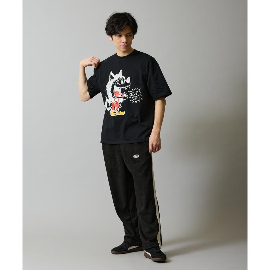 半袖Tシャツ メンズ SIDEWAY STANCE サイドウェイスタンス オリジナルプリント クレヨンウルフ 半袖Tシャツ カットソー カジュアル アメカジ ストリート | improves | 17