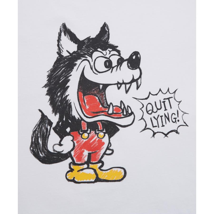 半袖Tシャツ メンズ SIDEWAY STANCE サイドウェイスタンス オリジナルプリント クレヨンウルフ 半袖Tシャツ カットソー カジュアル アメカジ ストリート | improves | 19