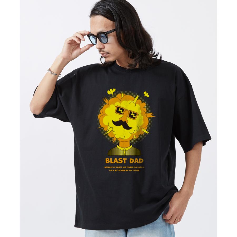 半袖Tシャツ メンズ SIDEWAY STANCE サイドウェイスタンス オリジナルプリント BLASTDAD 半袖Tシャツ カットソー カジュアル アメカジ ストリート スケーター | improves | 07