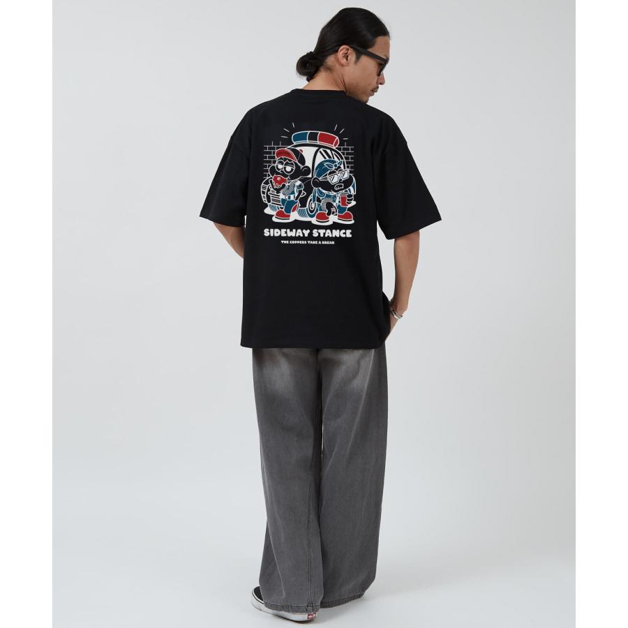 半袖Tシャツ メンズ SIDEWAY STANCE サイドウェイスタンス オリジナルプリント ルードボーイズ 半袖Tシャツ カットソー カジュアル アメカジ ストリート | improves | 12