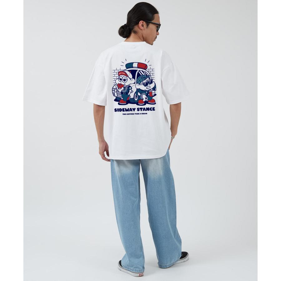 半袖Tシャツ メンズ SIDEWAY STANCE サイドウェイスタンス オリジナルプリント ルードボーイズ 半袖Tシャツ カットソー カジュアル アメカジ ストリート | improves | 07
