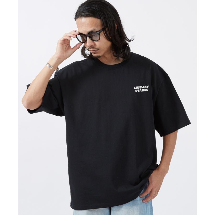 半袖Tシャツ メンズ SIDEWAY STANCE サイドウェイスタンス オリジナルプリント ルードボーイズ 半袖Tシャツ カットソー カジュアル アメカジ ストリート | improves | 08