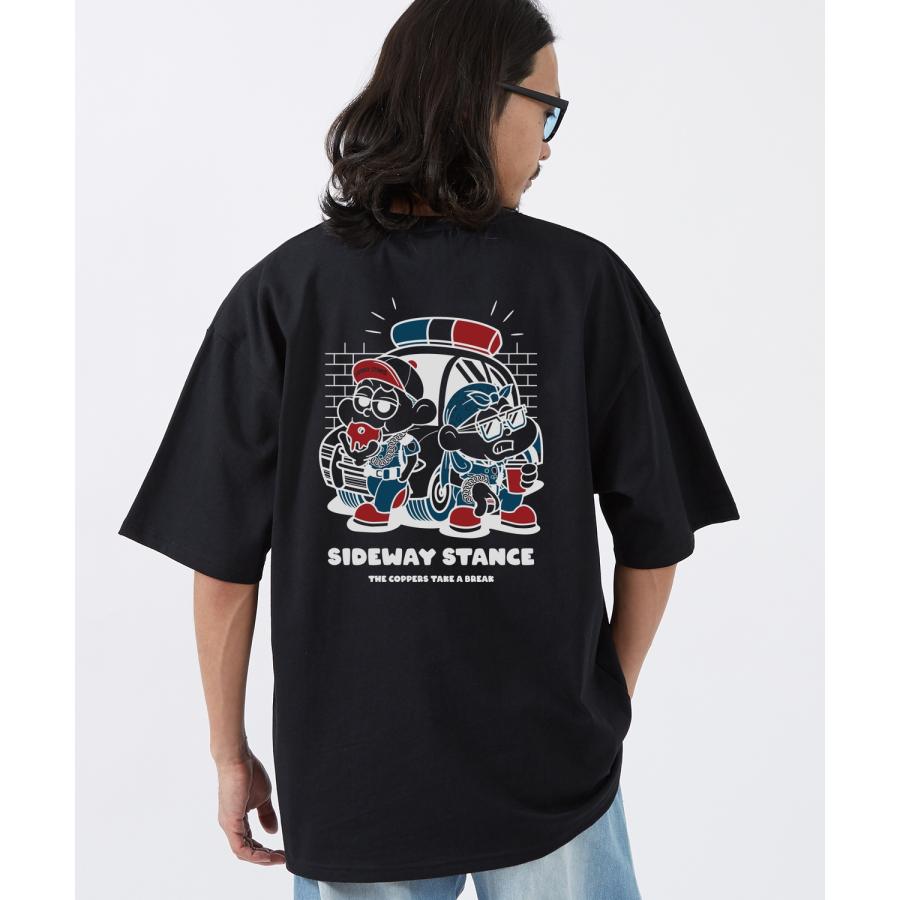 半袖Tシャツ メンズ SIDEWAY STANCE サイドウェイスタンス オリジナルプリント ルードボーイズ 半袖Tシャツ カットソー カジュアル アメカジ ストリート | improves | 09