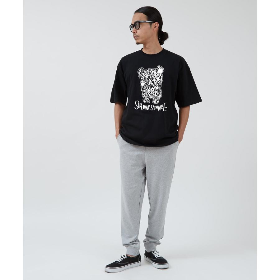 半袖Tシャツ メンズ SIDEWAY STANCE サイドウェイスタンス オリジナルプリント グラフィティーベアー 半袖Tシャツ カットソー カジュアル アメカジ ストリート | improves | 10