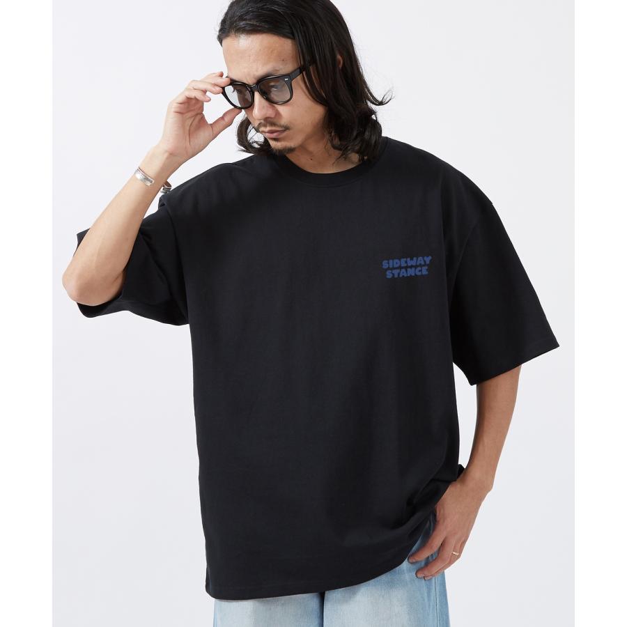 半袖Tシャツ メンズ SIDEWAY STANCE サイドウェイスタンス オリジナルプリント レーシングシューズ 半袖Tシャツ カットソー カジュアル アメカジ ストリート | improves | 08