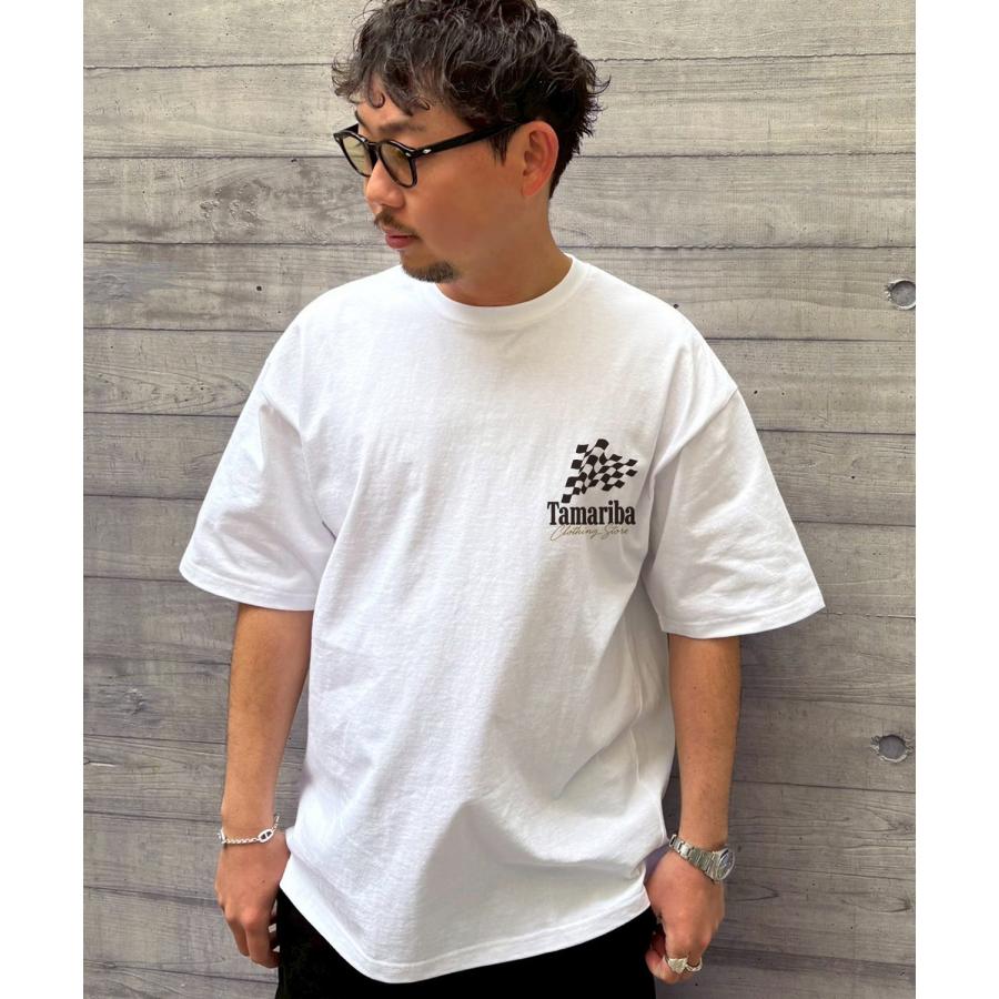 半袖Tシャツ メンズ SIDEWAY STANCE サイドウェイスタンス 古着屋tamariba監修 オリジナルプリント tamaribaフラッグロゴ 半袖Tシャツ カットソー カジュアル | improves | 03