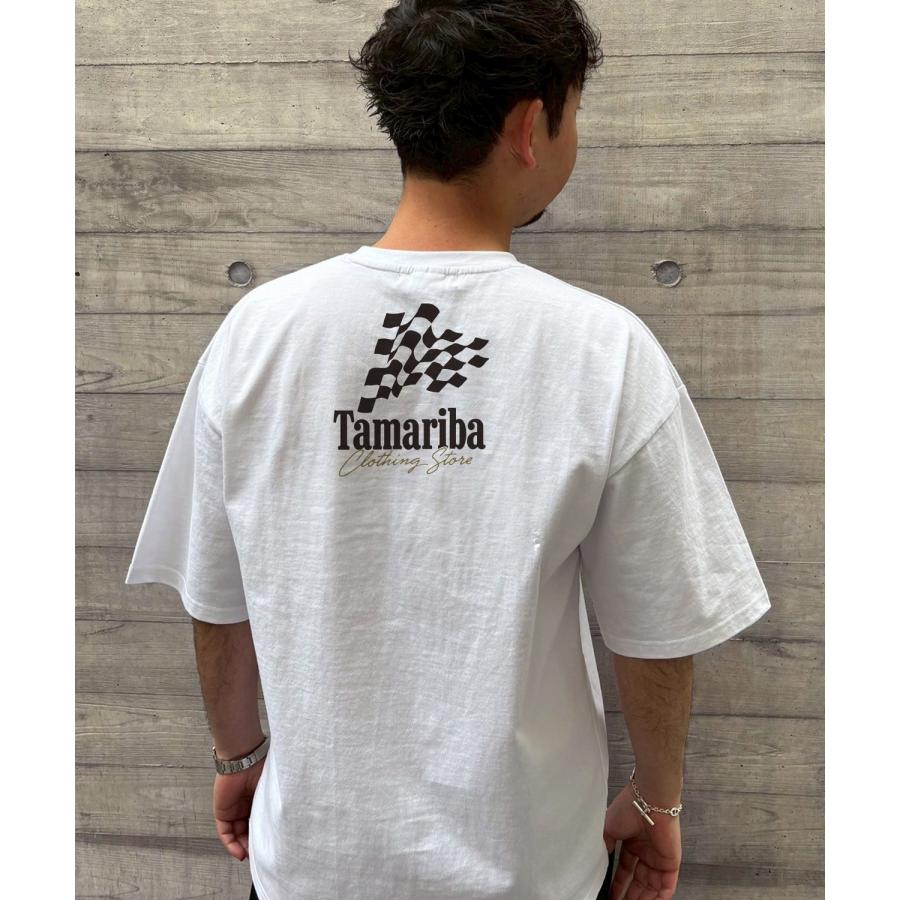 半袖Tシャツ メンズ SIDEWAY STANCE サイドウェイスタンス 古着屋tamariba監修 オリジナルプリント tamaribaフラッグロゴ 半袖Tシャツ カットソー カジュアル | improves | 04