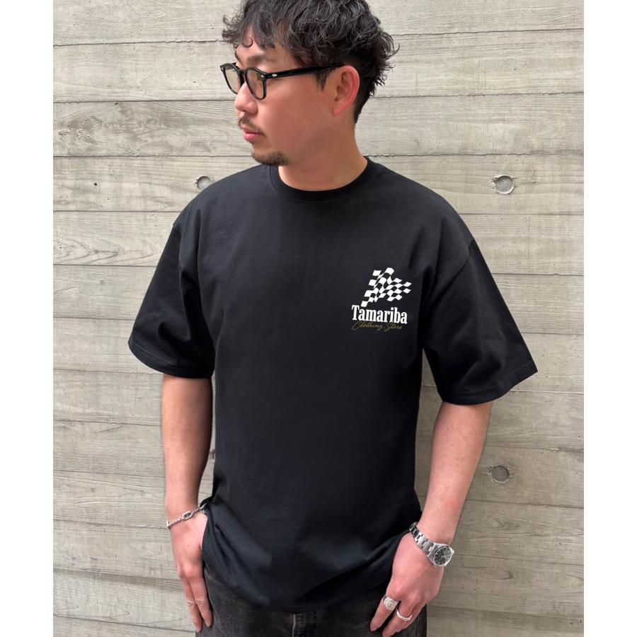 半袖Tシャツ メンズ SIDEWAY STANCE サイドウェイスタンス 古着屋tamariba監修 オリジナルプリント tamaribaフラッグロゴ 半袖Tシャツ カットソー カジュアル | improves | 05