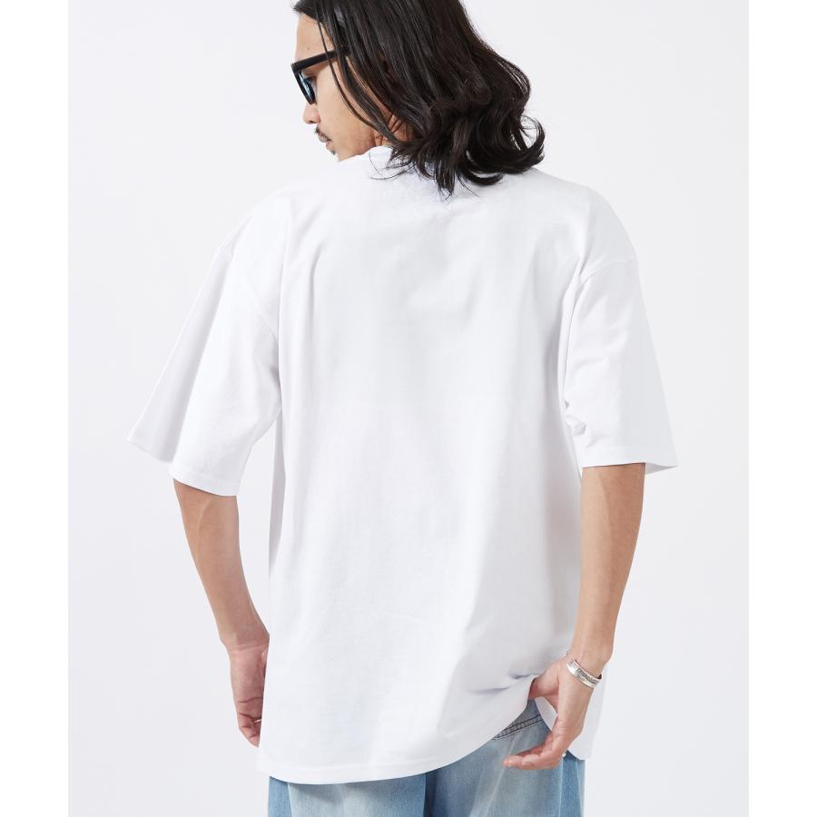 半袖Tシャツ メンズ SIDEWAY STANCE サイドウェイスタンス  ワンポイント ドクロ オリジナルプリント カジュアル アメカジ ストリート ワーク ブラック ホワイト | improves | 04