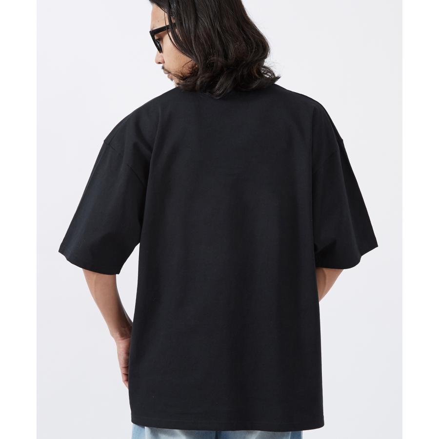 半袖Tシャツ メンズ SIDEWAY STANCE サイドウェイスタンス  ワンポイント ドクロ オリジナルプリント カジュアル アメカジ ストリート ワーク ブラック ホワイト | improves | 08
