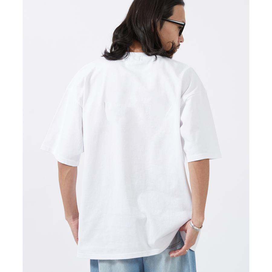 半袖Tシャツ メンズ SIDEWAY STANCE サイドウェイスタンス  ワンポイント ロゴ オリジナルプリント カジュアル アメカジ ストリート ワーク ブラック ホワイト | improves | 04