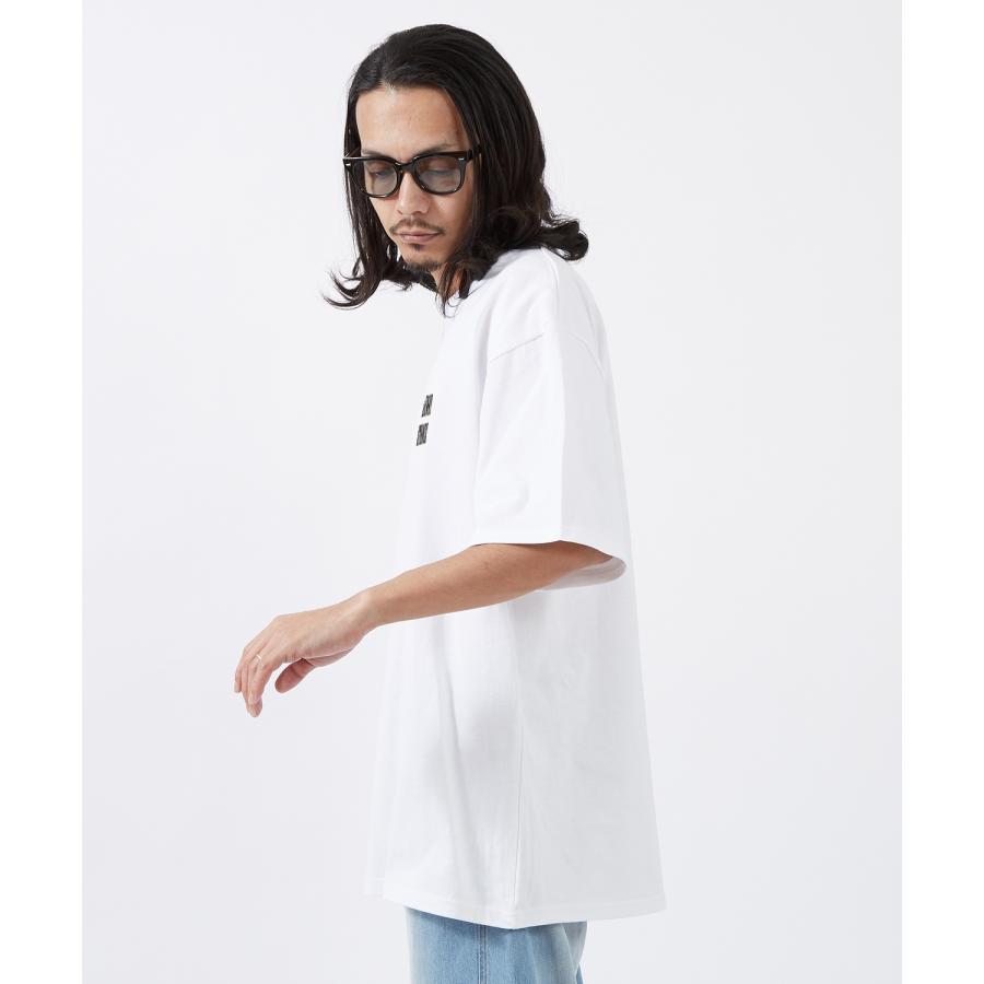 半袖Tシャツ メンズ SIDEWAY STANCE サイドウェイスタンス  ワンポイント ロゴ オリジナルプリント カジュアル アメカジ ストリート ワーク ブラック ホワイト | improves | 05