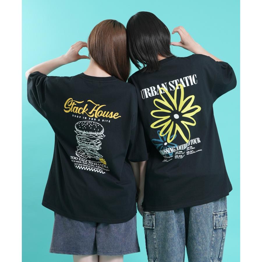 Tシャツ メンズ SIDEWAY STANCE サイドウェイスタンス 半袖 カットソー バックプリント アメカジ カジュアル スケーター ストリート 古着MIX 韓国ファッション | improves | 16