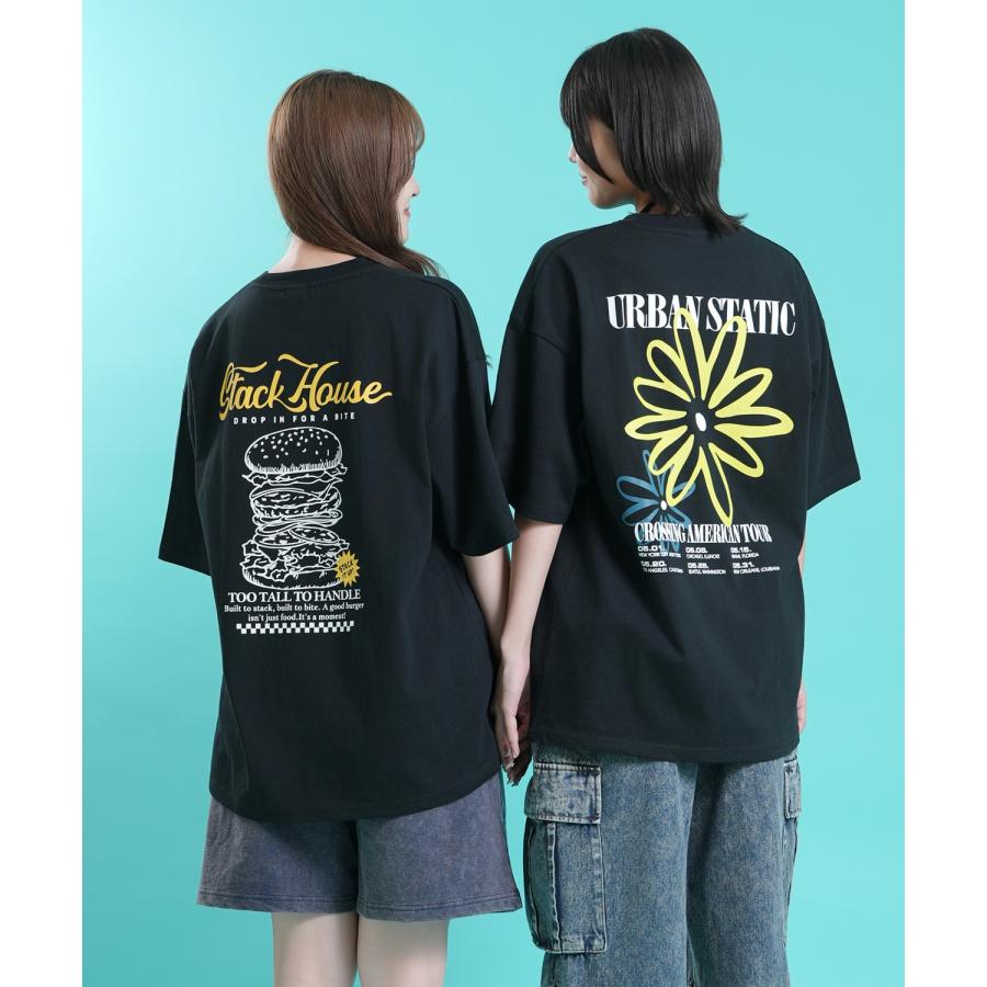 Tシャツ メンズ SIDEWAY STANCE サイドウェイスタンス 半袖 カットソー バックプリント アメカジ カジュアル スケーター ストリート 古着MIX 韓国ファッション | improves | 17