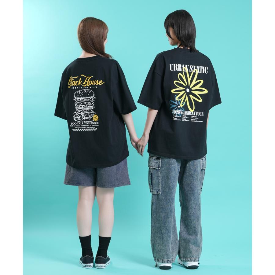 Tシャツ メンズ SIDEWAY STANCE サイドウェイスタンス 半袖 カットソー バックプリント アメカジ カジュアル スケーター ストリート 古着MIX 韓国ファッション | improves | 20