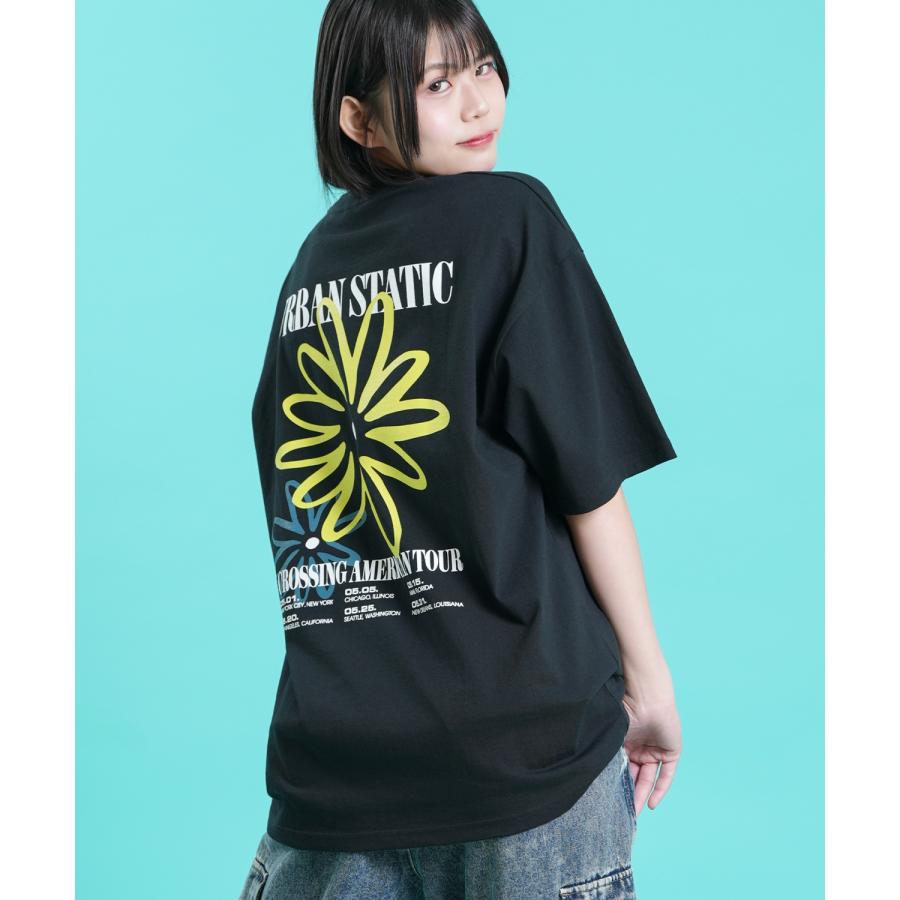 Tシャツ メンズ SIDEWAY STANCE サイドウェイスタンス 半袖 カットソー バックプリント アメカジ カジュアル スケーター ストリート 古着MIX 韓国ファッション | improves | 04