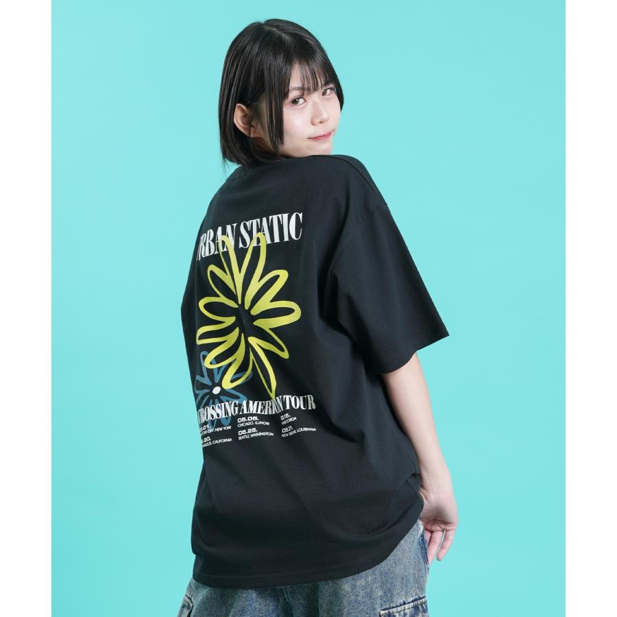 Tシャツ メンズ SIDEWAY STANCE サイドウェイスタンス 半袖 カットソー バックプリント アメカジ カジュアル スケーター ストリート 古着MIX 韓国ファッション | improves | 05