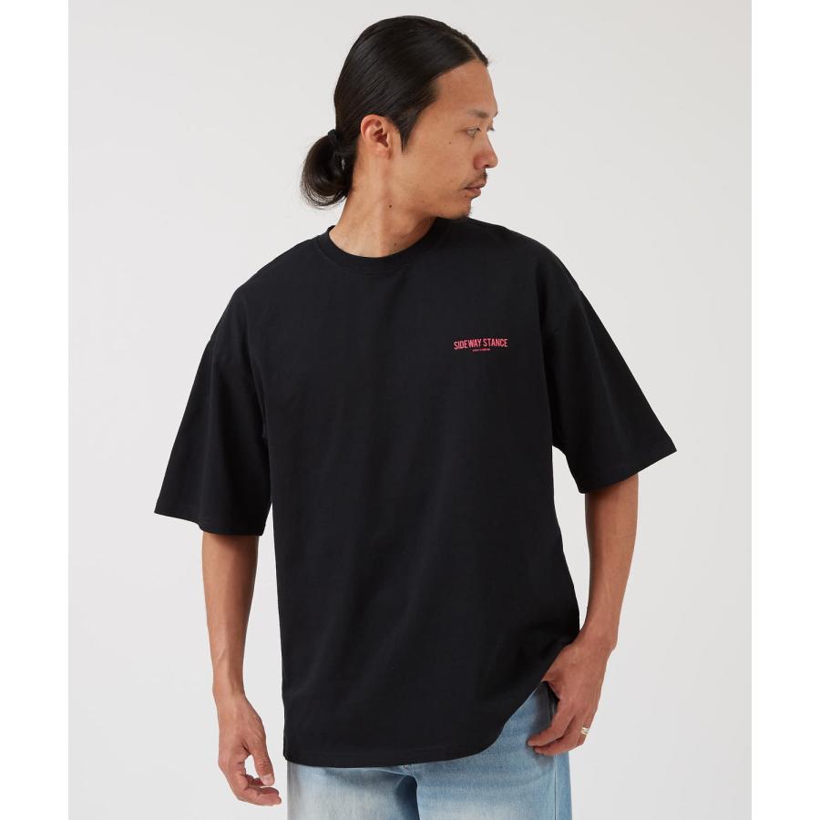 半袖Tシャツ メンズ SIDEWAY STANCE サイドウェイスタンス オリジナルプリント アート 半袖Tシャツ カットソー カジュアル ストリート スケーター 韓国 | improves | 06