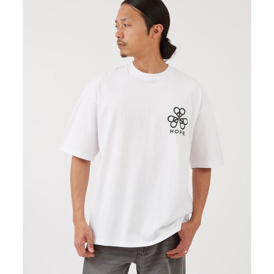 半袖Tシャツ メンズ SIDEWAY STANCE サイドウェイスタンス オリジナルプリント ホープクローバー 半袖Tシャツ カットソー カジュアル ストリート スケーター | improves