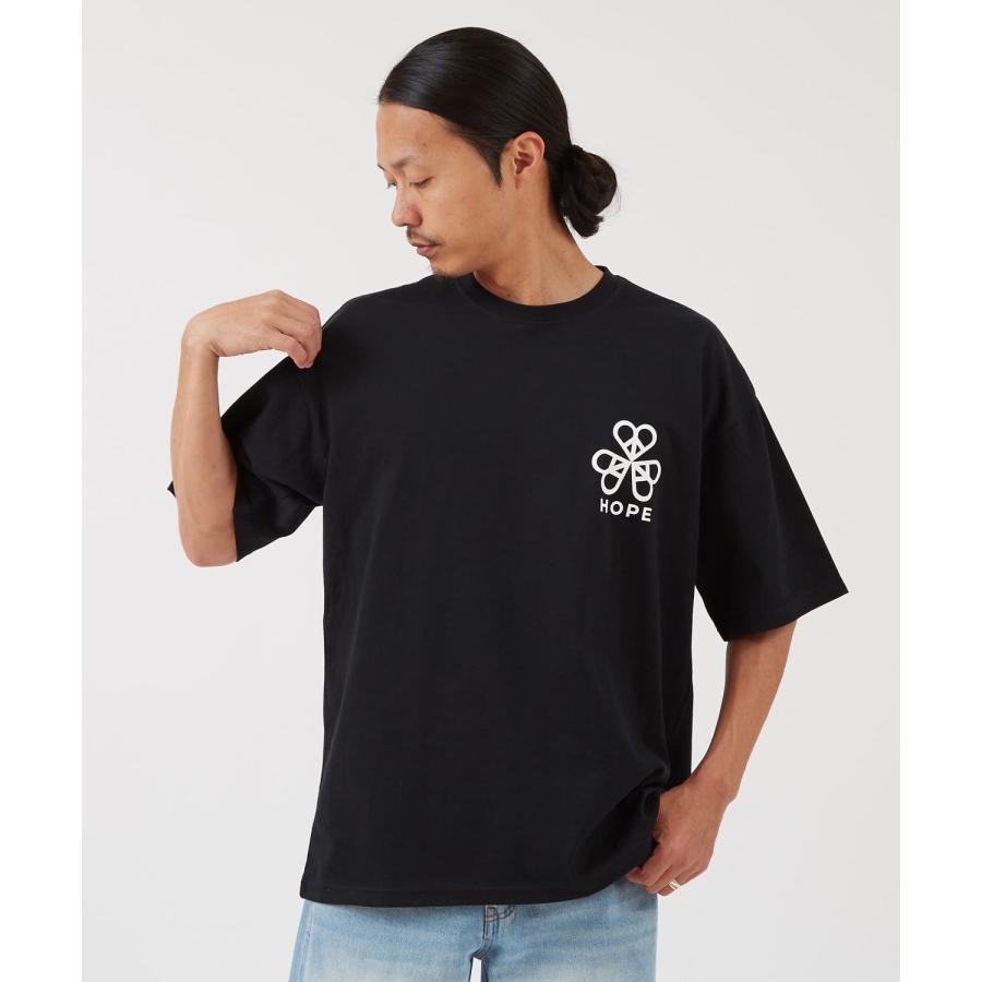 半袖Tシャツ メンズ SIDEWAY STANCE サイドウェイスタンス オリジナルプリント ホープクローバー 半袖Tシャツ カットソー カジュアル ストリート スケーター | improves | 04
