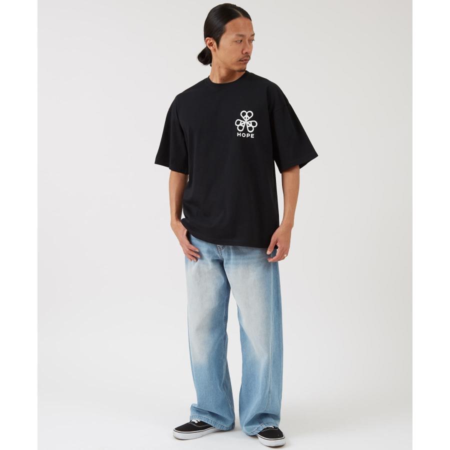 半袖Tシャツ メンズ SIDEWAY STANCE サイドウェイスタンス オリジナルプリント ホープクローバー 半袖Tシャツ カットソー カジュアル ストリート スケーター | improves | 06