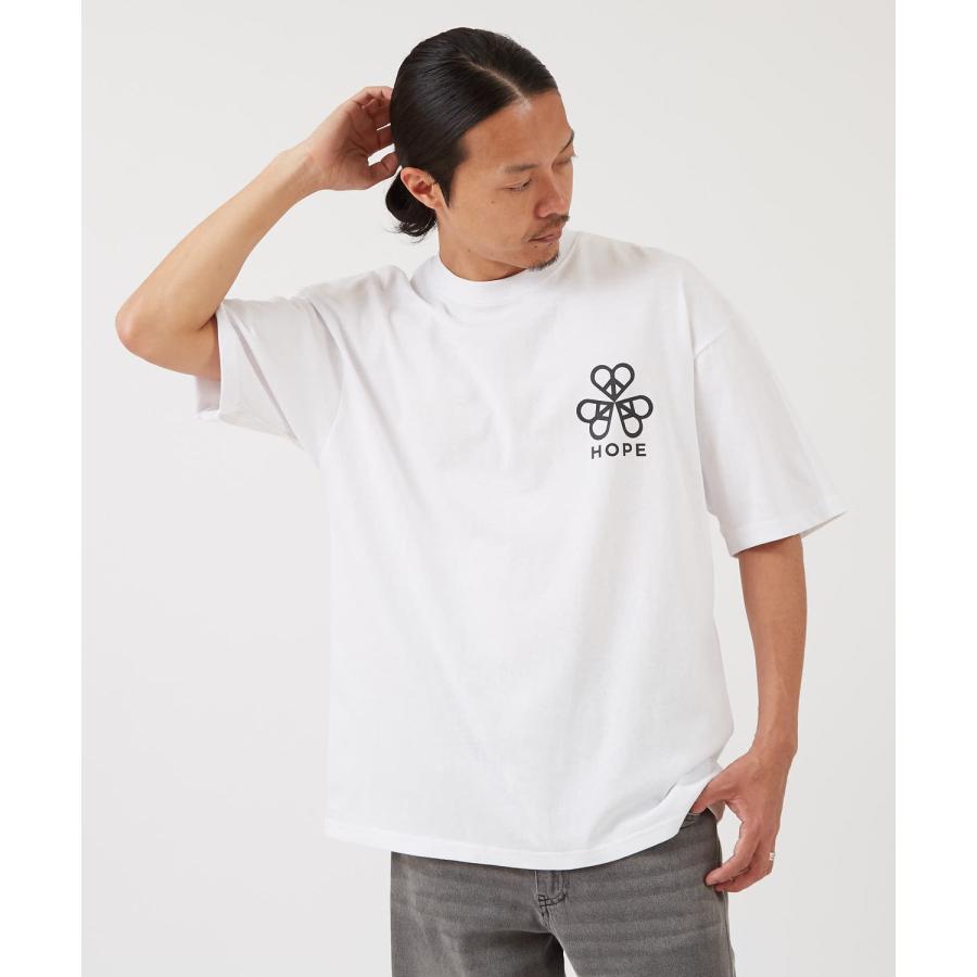 半袖Tシャツ メンズ SIDEWAY STANCE サイドウェイスタンス オリジナルプリント ホープクローバー 半袖Tシャツ カットソー カジュアル ストリート スケーター | improves | 07