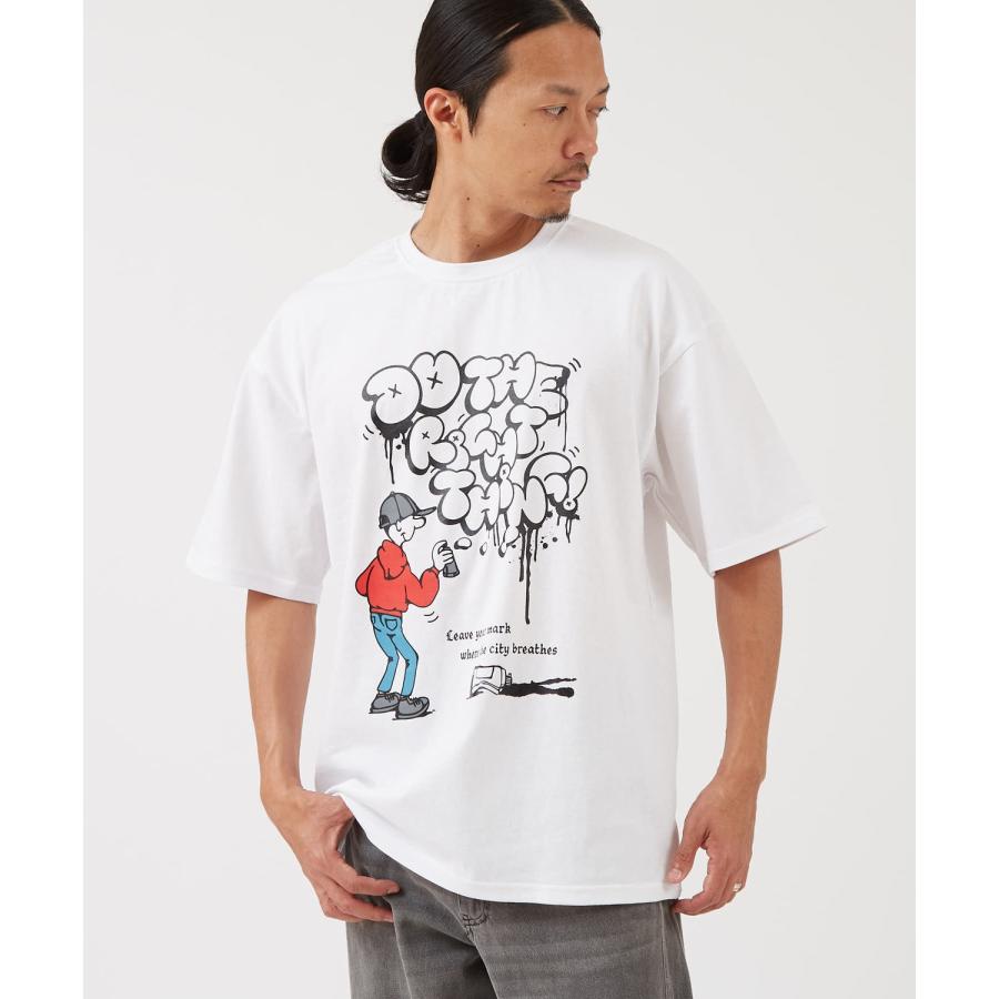 カットソー メンズ  SIDEWAY STANCE サイドウェイスタンス 半袖 Tシャツ ストリート プリント アメカジ カジュアル Y2K ストリート 90s レトロ 韓国ファッション | improves | 04