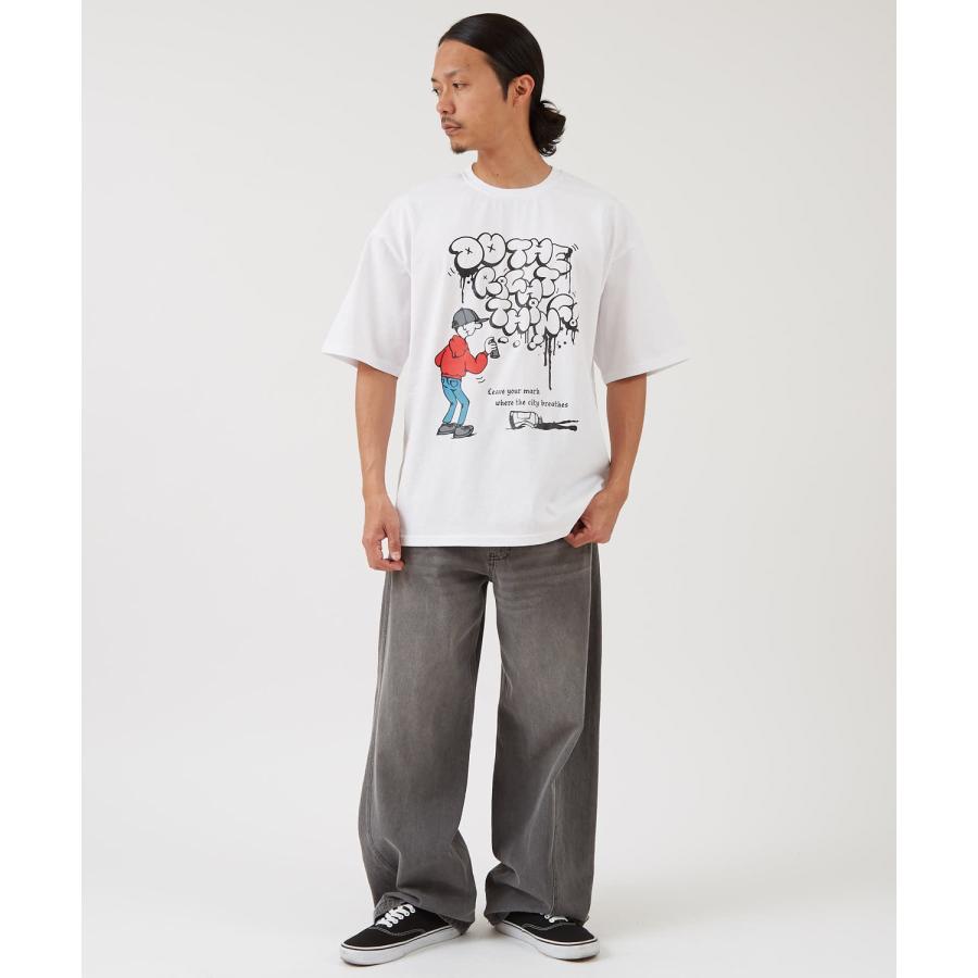 カットソー メンズ  SIDEWAY STANCE サイドウェイスタンス 半袖 Tシャツ ストリート プリント アメカジ カジュアル Y2K ストリート 90s レトロ 韓国ファッション | improves | 07