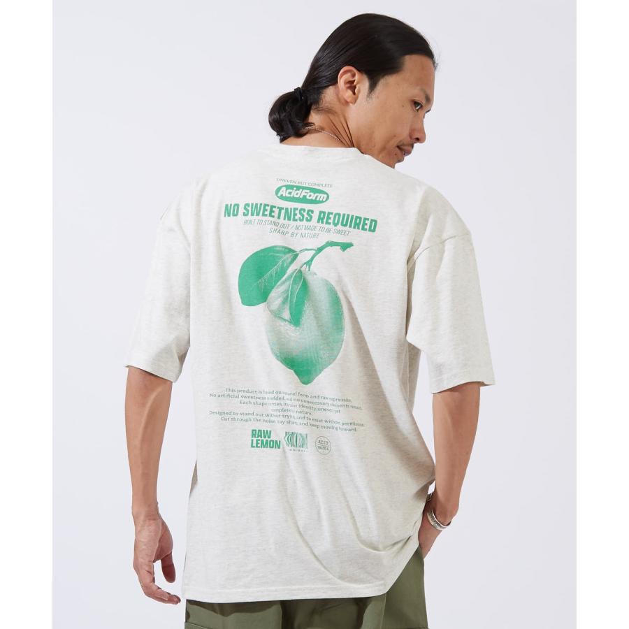 半袖Tシャツ メンズ SIDEWAY STANCE サイドウェイスタンス オリジナルプリント レモングラフィック 半袖Tシャツ カットソー カジュアル ストリート スケーター | improves | 04