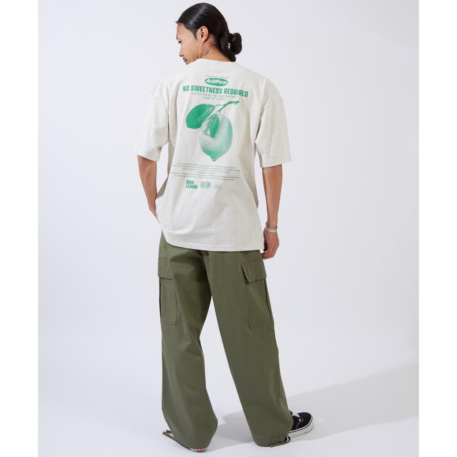半袖Tシャツ メンズ SIDEWAY STANCE サイドウェイスタンス オリジナルプリント レモングラフィック 半袖Tシャツ カットソー カジュアル ストリート スケーター | improves | 06