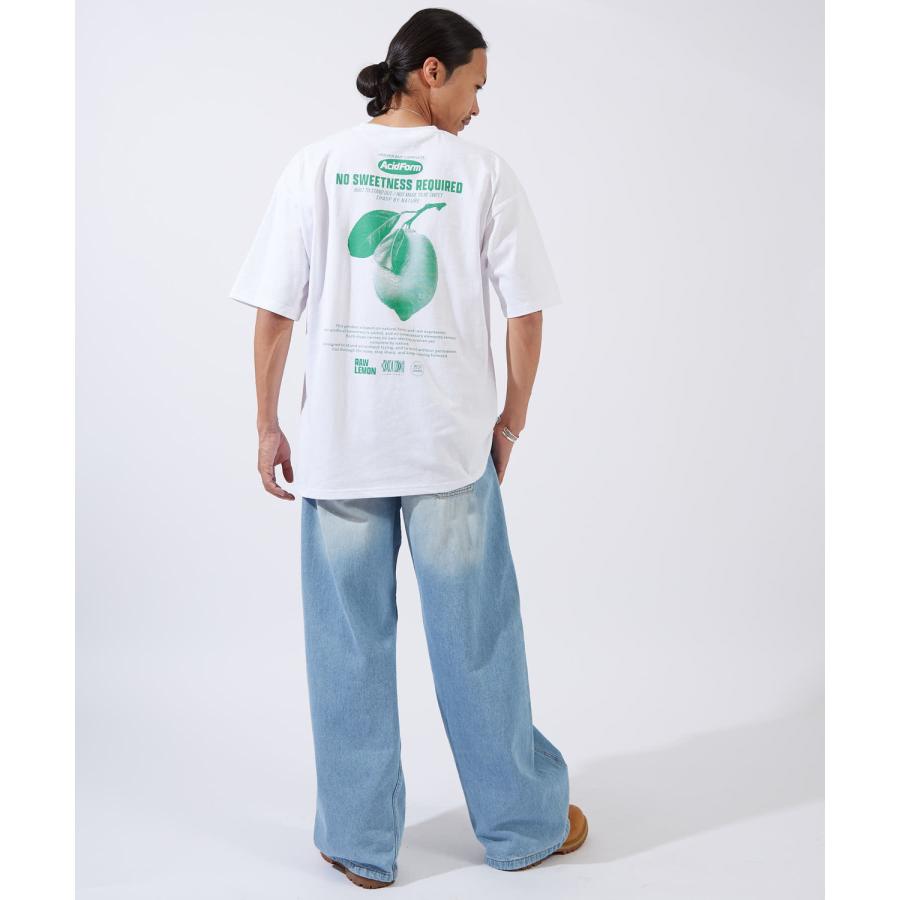 半袖Tシャツ メンズ SIDEWAY STANCE サイドウェイスタンス オリジナルプリント レモングラフィック 半袖Tシャツ カットソー カジュアル ストリート スケーター | improves | 10