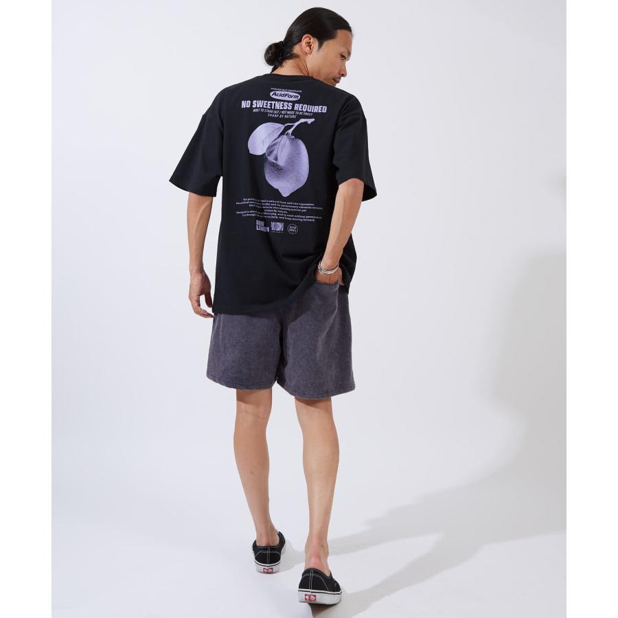 半袖Tシャツ メンズ SIDEWAY STANCE サイドウェイスタンス オリジナルプリント レモングラフィック 半袖Tシャツ カットソー カジュアル ストリート スケーター | improves | 11