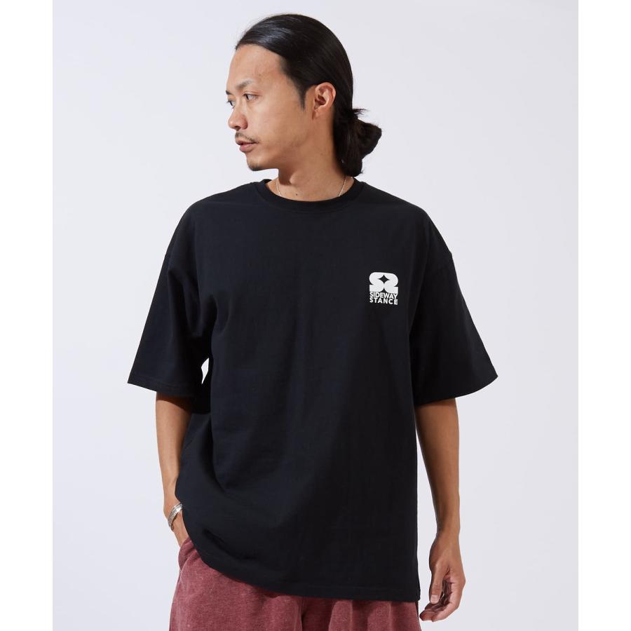 半袖Tシャツ メンズ SIDEWAY STANCE サイドウェイスタンス オリジナルプリント ネオン 半袖Tシャツ カットソー カジュアル ストリート スケーター | improves | 15