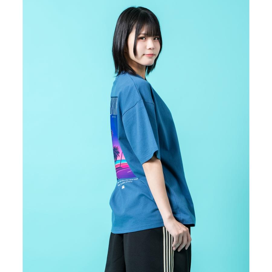 半袖Tシャツ メンズ SIDEWAY STANCE サイドウェイスタンス オリジナルプリント ネオン 半袖Tシャツ カットソー カジュアル ストリート スケーター | improves | 06