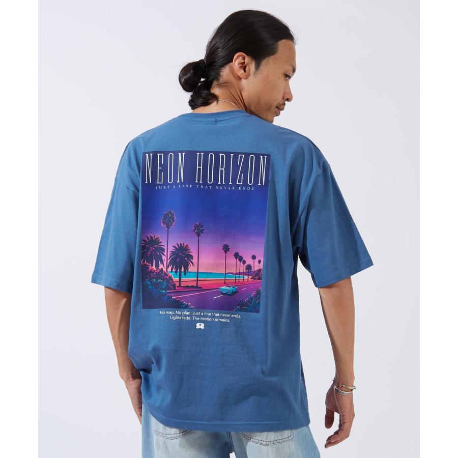 半袖Tシャツ メンズ SIDEWAY STANCE サイドウェイスタンス オリジナルプリント ネオン 半袖Tシャツ カットソー カジュアル ストリート スケーター | improves | 08