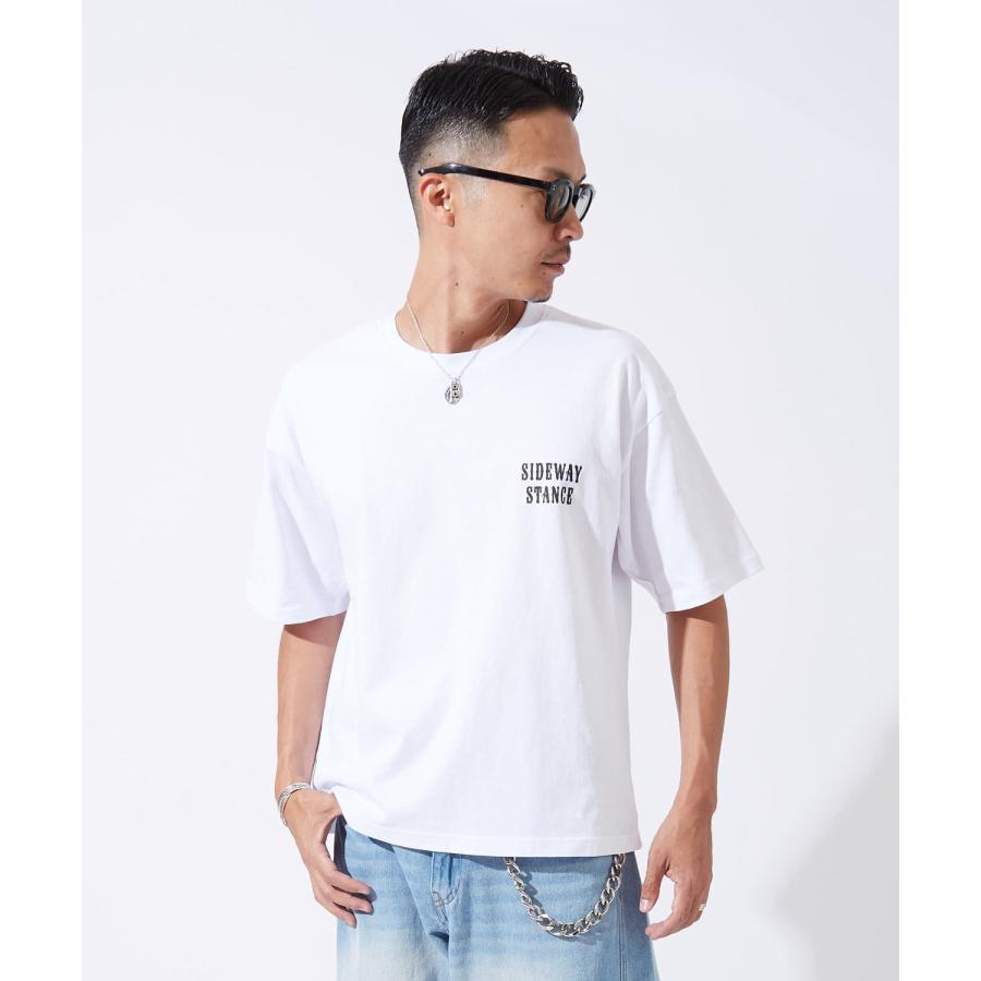 半袖Tシャツ メンズ レディース カラフル スカル グラフィック クルーネック SIDEWAY STANCE オーバーサイズ メキシカン ストリート 韓国ファッション | improves | 14