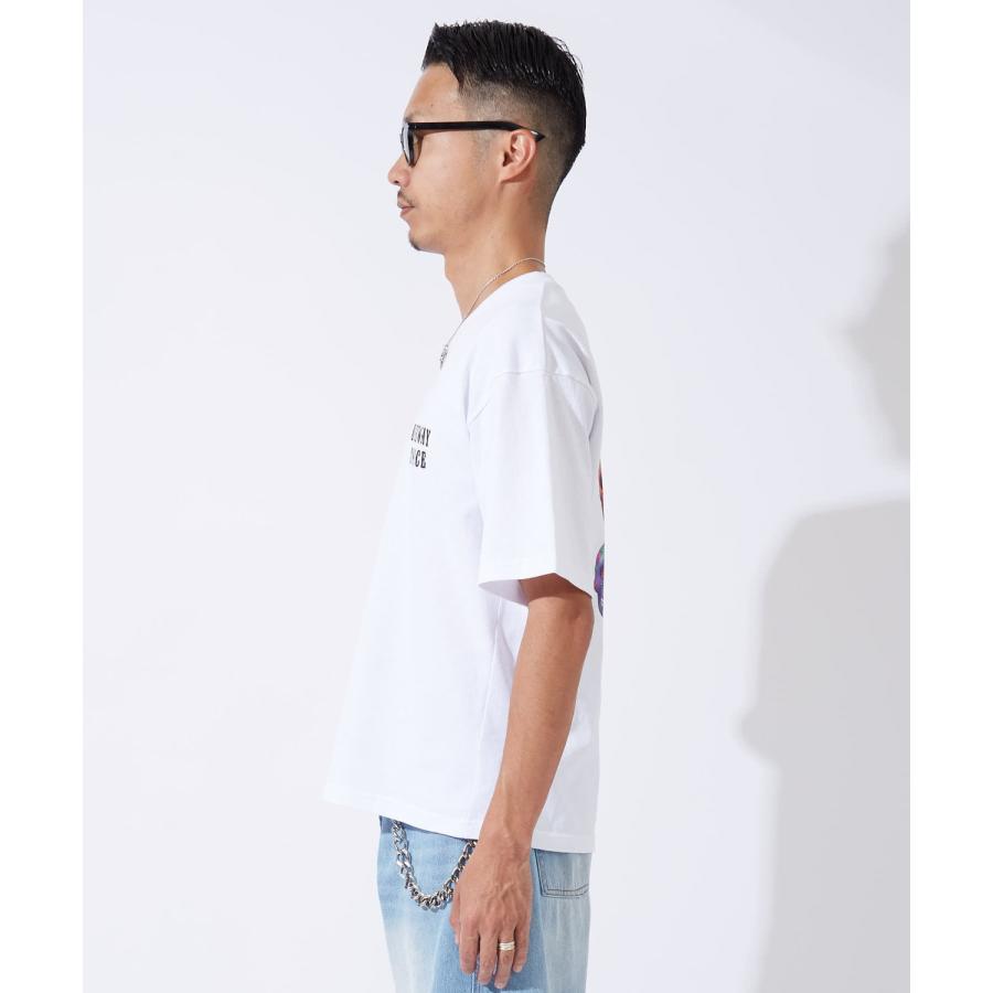 半袖Tシャツ メンズ レディース カラフル スカル グラフィック クルーネック SIDEWAY STANCE オーバーサイズ メキシカン ストリート 韓国ファッション | improves | 11