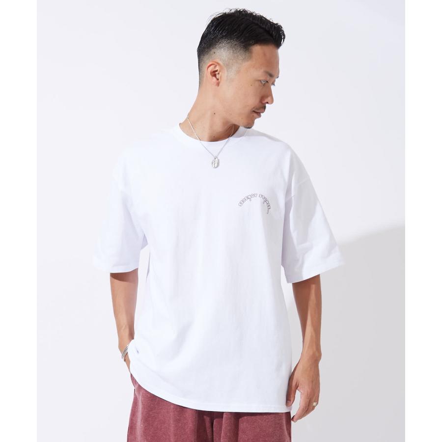 半袖Tシャツ メンズ レディース キルタイム ハンバーガー   ナイフ プリント 綿100 ビッグシルエット SIDEWAY STANCE オーバーサイズ ストリート 古着MIX | improves | 16