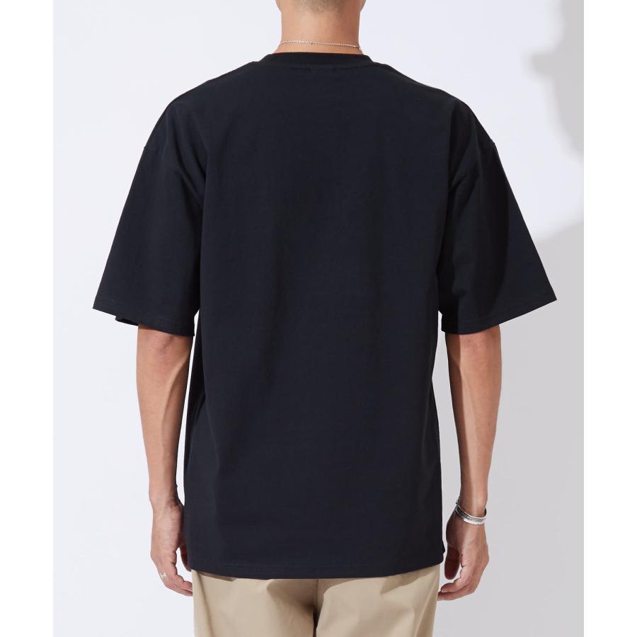 半袖Tシャツ メンズ レディース モノクロフラワー プリント 綿100 ビッグシルエット SIDEWAY STANCE オーバーサイズ ストリート 古着MIX | improves | 10