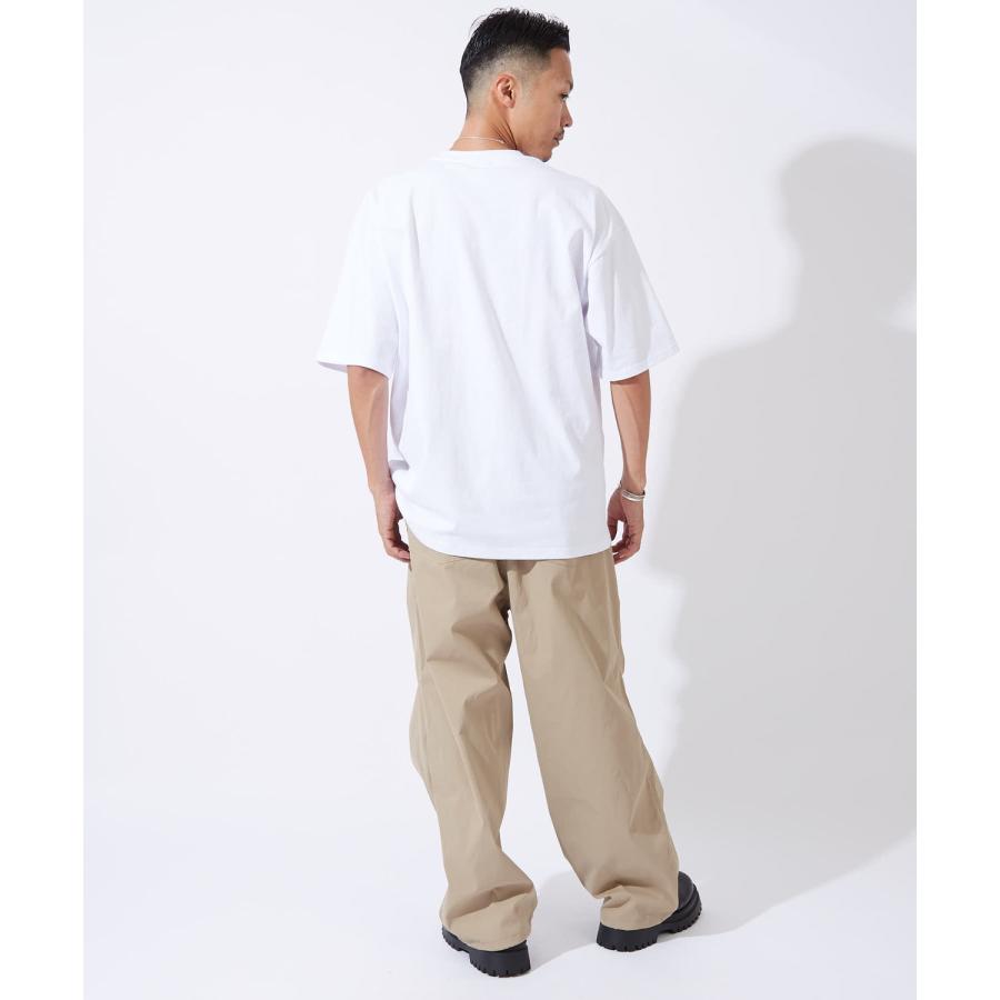 半袖Tシャツ メンズ レディース モノクロ プリント 綿100 ビッグシルエット SIDEWAY STANCE オーバーサイズ ストリート 古着MIX | improves | 13