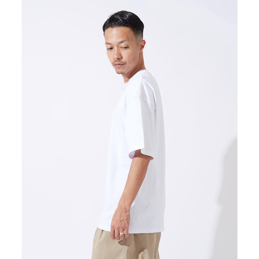 半袖Tシャツ メンズ レディース モノクロ プリント 綿100 ビッグシルエット SIDEWAY STANCE オーバーサイズ ストリート 古着MIX | improves | 10