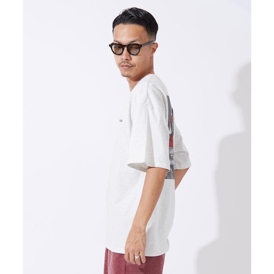 半袖Tシャツ メンズ レディース フォトプリント 綿100 ビッグシルエット SIDEWAY STANCE オーバーサイズ ストリート 古着MIX | improves | 12