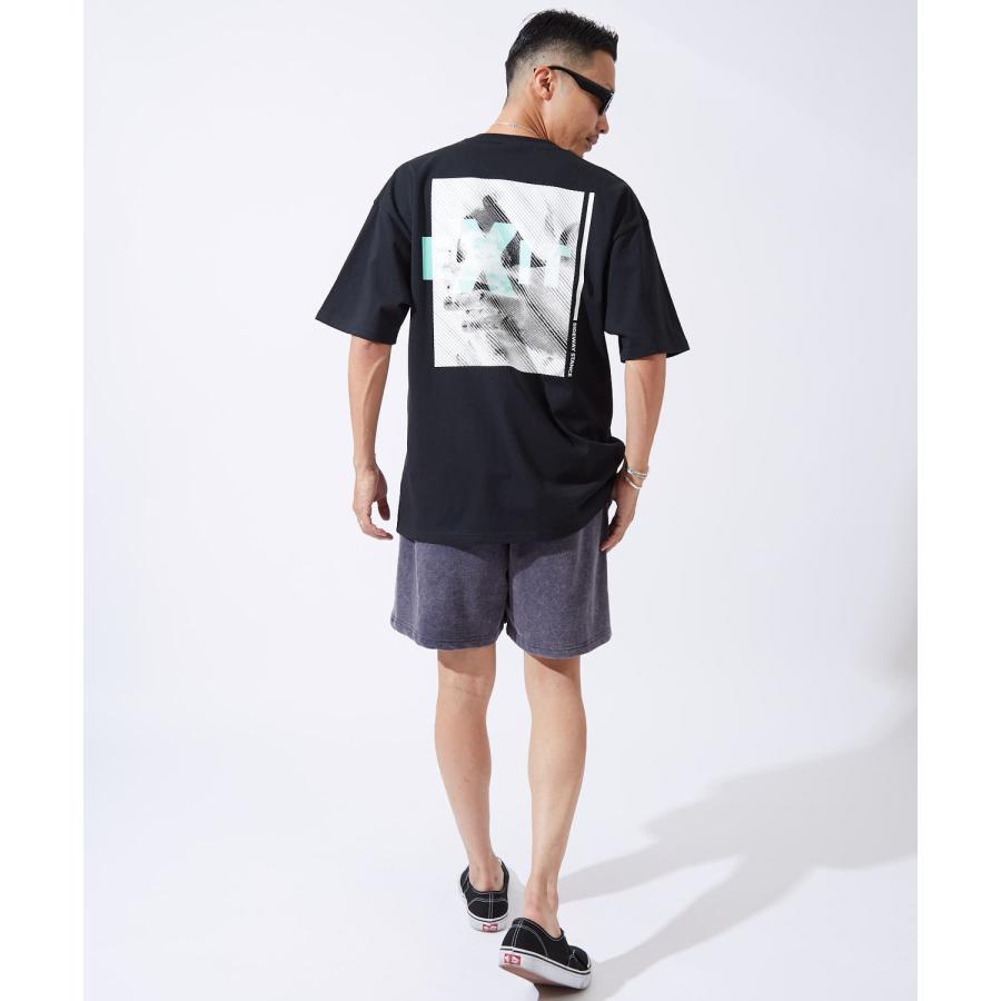 半袖Tシャツ メンズ レディース フォトプリント 綿100 ビッグシルエット SIDEWAY STANCE オーバーサイズ ストリート 古着MIX | improves | 10