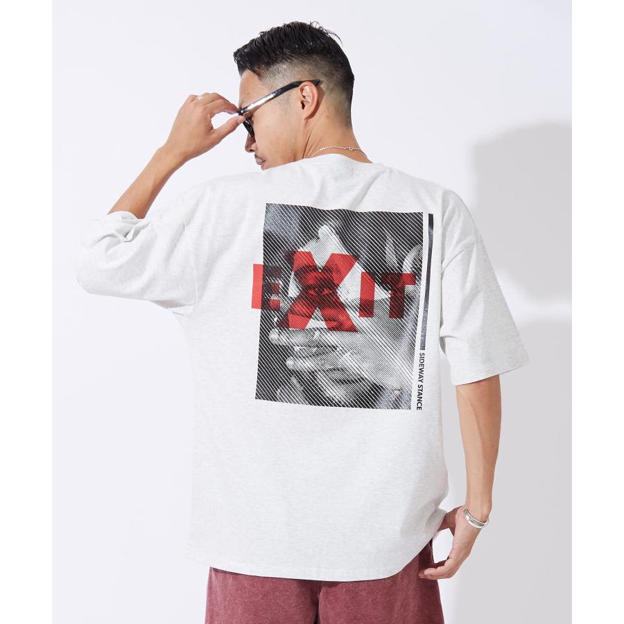 半袖Tシャツ メンズ レディース フォトプリント 綿100 ビッグシルエット SIDEWAY STANCE オーバーサイズ ストリート 古着MIX | improves | 11