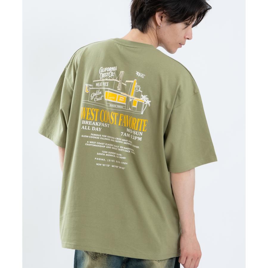 半袖Tシャツ メンズ レディース フォトプリント 綿100 ビッグシルエット SIDEWAY STANCE オーバーサイズ ストリート 古着MIX | improves | 01