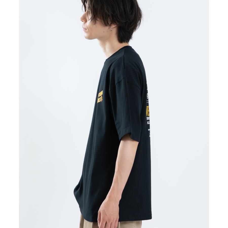 半袖Tシャツ メンズ レディース フォトプリント 綿100 ビッグシルエット SIDEWAY STANCE オーバーサイズ ストリート 古着MIX | improves | 08