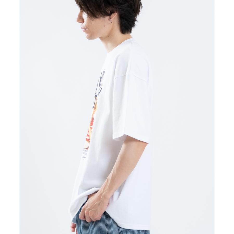 半袖Tシャツ メンズ レディース フォトプリント 綿100 ビッグシルエット SIDEWAY STANCE オーバーサイズ ストリート 古着MIX | improves | 13