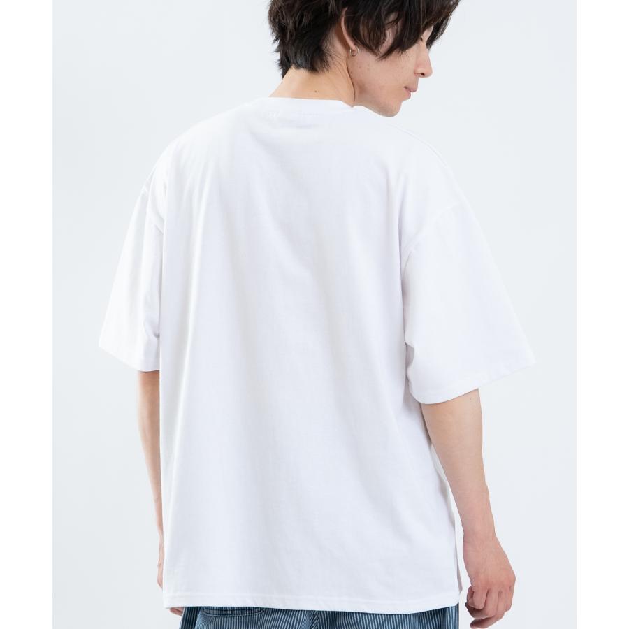 半袖Tシャツ メンズ レディース フォトプリント 綿100 ビッグシルエット SIDEWAY STANCE オーバーサイズ ストリート 古着MIX | improves | 14